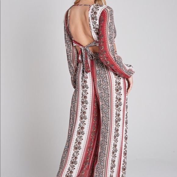 Boho Slit Pants 2 Piece Set - Picture 7 of 8